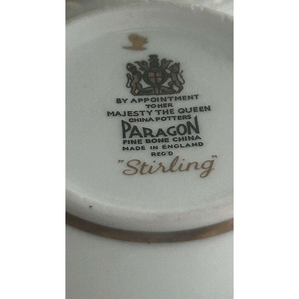 Vintage~NOS with tag Paragon “Stirling” Teacup and Saucer - Picture 4 of 9